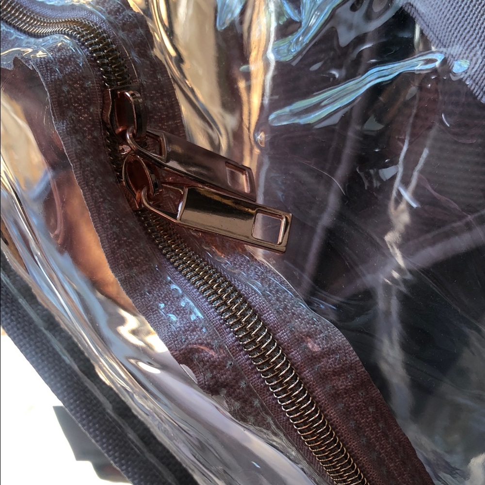 Transparent Pink Backpack - Picture 2 of 4